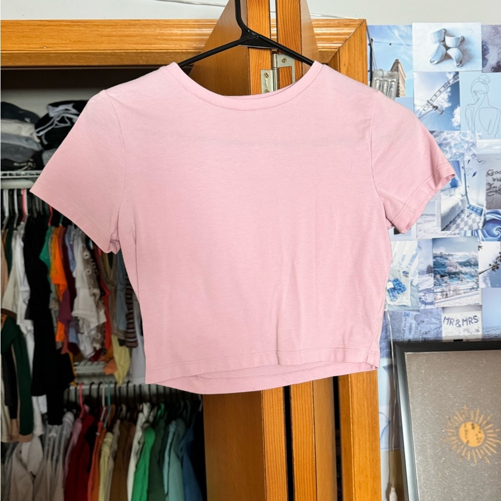 Wild Fable Pink Crop Top